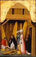 Free download Saint Peter Martyr Healing the Leg of a Young Man free photo or picture to be edited with GIMP online image editor