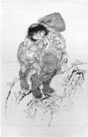 Free download Sakata Kintoki Riding on Bears Back free photo or picture to be edited with GIMP online image editor