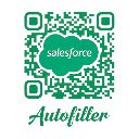 Salesforce QR Autofill  screen for extension Chrome web store in OffiDocs Chromium