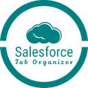 Salesforce Tab Organizer  screen for extension Chrome web store in OffiDocs Chromium