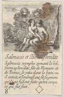 Free download Salmacis and Hermaphroditus, from Game of Mythology (Jeu de la Mythologie) free photo or picture to be edited with GIMP online image editor