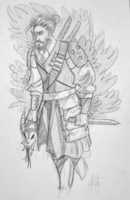 Free download Samurai Witcher Fanart free photo or picture to be edited with GIMP online image editor