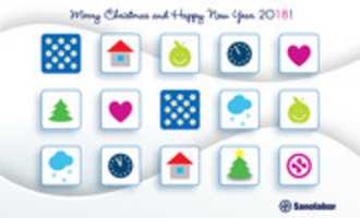 Free download Sanolabor Happy New Year 2018 free photo or picture to be edited with GIMP online image editor