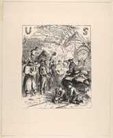 Free download Santa Claus in Camp (published in Harpers Weekly, January 3, 1863) free photo or picture to be edited with GIMP online image editor