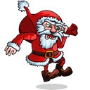Santa Run Game Runs Offline  screen for extension Chrome web store in OffiDocs Chromium