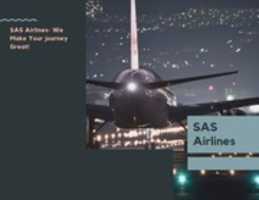 Bezpłatne pobieranie bezpłatnego zdjęcia lub obrazu Sas Airlines do edycji za pomocą internetowego edytora obrazów GIMP