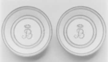 Free download Saucer (one of two) (part of a traveling tea service) free photo or picture to be edited with GIMP online image editor