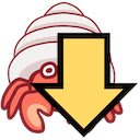 Save to Hermit Crab  screen for extension Chrome web store in OffiDocs Chromium