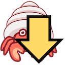 Enregistrer sur l'écran Hermit Crab pour l'extension de la boutique en ligne Chrome dans OffiDocs Chromium