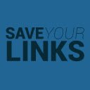 SaveYourLinks  screen for extension Chrome web store in OffiDocs Chromium