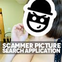 Scammer Pictures Search  screen for extension Chrome web store in OffiDocs Chromium