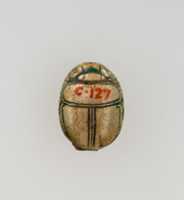 Free download Scarab Inscribed with the Throne Name of Amtenhotep I free photo or picture to be edited with GIMP online image editor