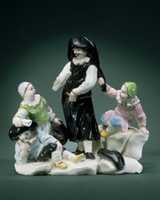 Free download Scaramouche with children free photo or picture to be edited with GIMP online image editor