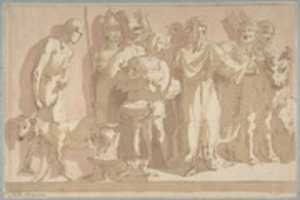 הורדה חינם Scene of Antique Sacrifice תמונה או תמונה בחינם לעריכה עם עורך תמונות מקוון GIMP