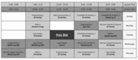 Free download Schedule Group 1 , 2 free photo or picture to be edited with GIMP online image editor