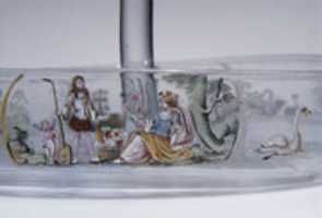 Free download Schnapps glass (one of twelve) free photo or picture to be edited with GIMP online image editor