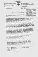 Descarga gratis Schrifterlass Fraktur Antiqua 1941 Hitler Bormann foto o imagen gratis para editar con el editor de imágenes en línea GIMP