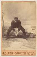Free download Schriver, Catcher, Philadelphia, from the series Old Judge Cigarettes free photo or picture to be edited with GIMP online image editor