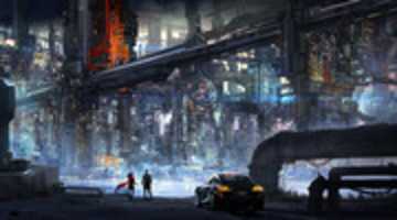 Free download Science Fiction City - Concept 03 free photo or picture to be edited with GIMP online image editor
