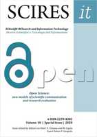 Free download SCIRES-IT_vol 10 Special Issue 2020_ Cover free photo or picture to be edited with GIMP online image editor