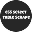 Scrape rows  screen for extension Chrome web store in OffiDocs Chromium