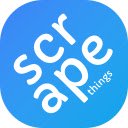 Scrapethings  screen for extension Chrome web store in OffiDocs Chromium