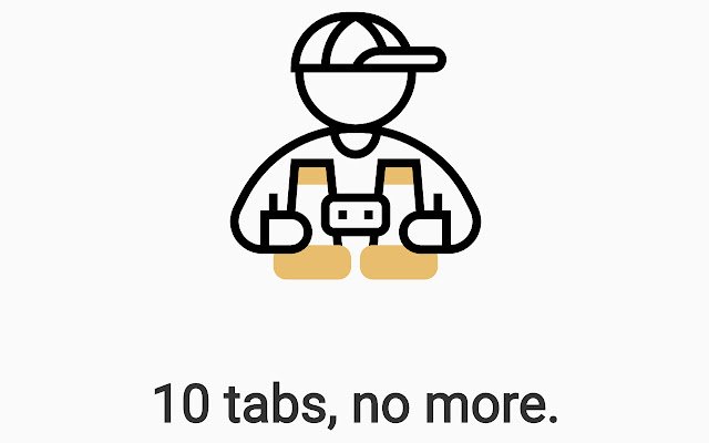 10 Tabs, nicht mehr aus dem Chrome Web Store, um mit OffiDocs Chromium online ausgeführt zu werden