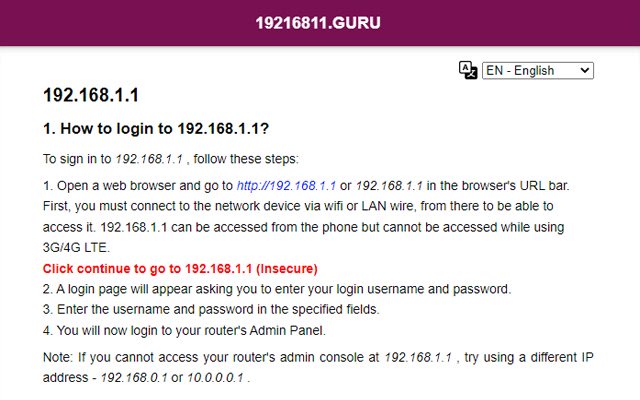 192.168.1.1  from Chrome web store to be run with OffiDocs Chromium online