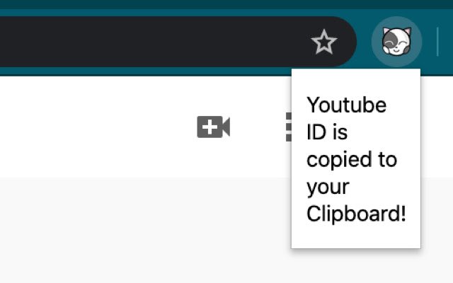 1 Click Youtube ID Getter  from Chrome web store to be run with OffiDocs Chromium online