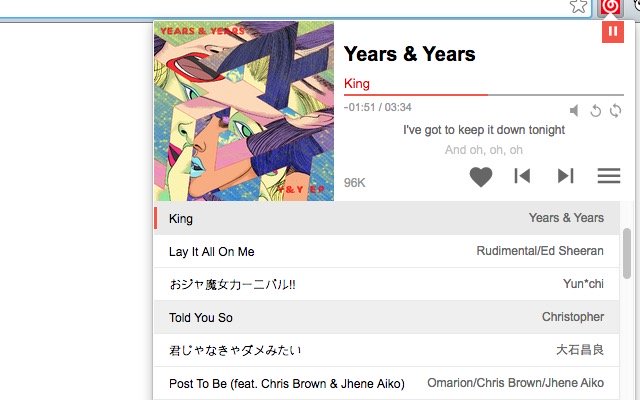 1Player for 网易云音乐  from Chrome web store to be run with OffiDocs Chromium online