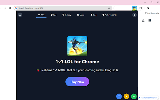1v1.LOL for Chrome  from Chrome web store to be run with OffiDocs Chromium online
