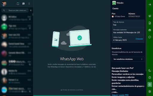 1 Wa WasuBOT Tools For WhatsApp Theme  from Chrome web store to be run with OffiDocs Chromium online