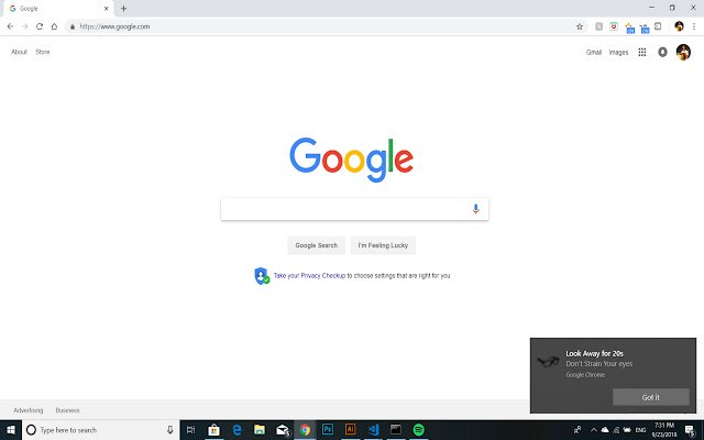 Visão 20/20: Salve seus olhos da loja on-line do Chrome para ser executado com OffiDocs Chromium online