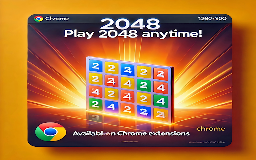 2048 Game  from Chrome web store to be run with OffiDocs Chromium online