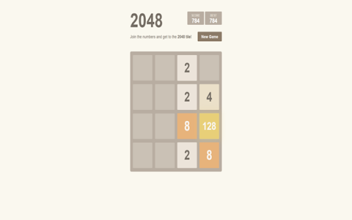 2048 Unblocked  from Chrome web store to be run with OffiDocs Chromium online