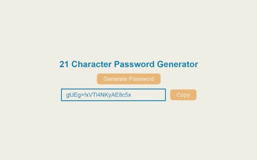 21CharacterPasswordGenerator  from Chrome web store to be run with OffiDocs Chromium online
