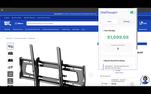 2ndThought from Chrome web store to be run with OffiDocs Chromium online 2ndThought from Chrome web store to be run with OffiDocs Chromium online