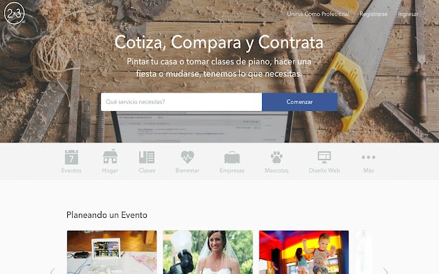 2x3 La nueva forma de contratar servicios  from Chrome web store to be run with OffiDocs Chromium online