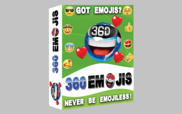 360 EMOJIS da Chrome Web Store para serem executados com OffiDocs Chromium online