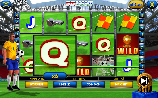 3D Soccer Slot Machine  from Chrome web store to be run with OffiDocs Chromium online