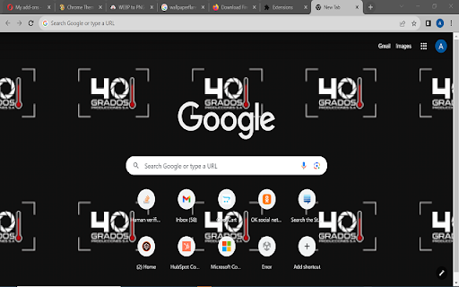 40gradosproducciones Theme  from Chrome web store to be run with OffiDocs Chromium online