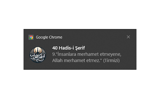 40 Hadis i Şerif Ezberleme  from Chrome web store to be run with OffiDocs Chromium online