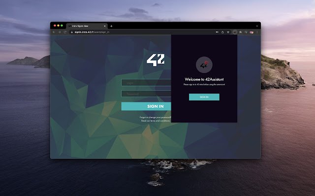 42Assistant aus dem Chrome-Webshop zur Ausführung mit OffiDocs Chromium online