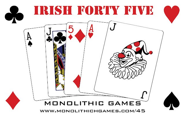 45 | Irish Forty Five | Monolithic Games from Chrome web store to be run with OffiDocs Chromium online 45 | Irish Forty Five | Monolithic Games from Chrome web store to be run with OffiDocs Chromium online