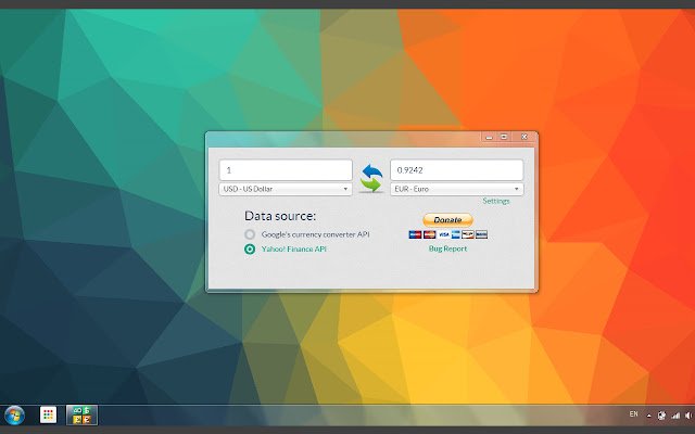 4D Currency Converter de la tienda web de Chrome se ejecutará con OffiDocs Chromium en línea