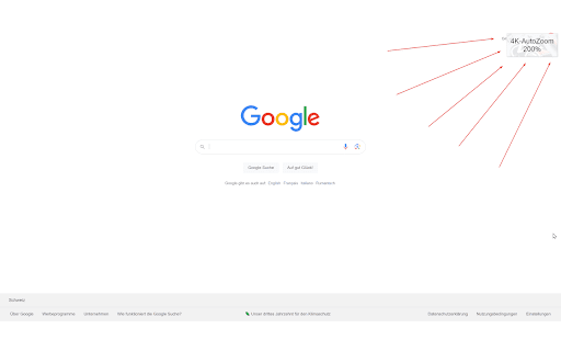 4K AutoZoom  from Chrome web store to be run with OffiDocs Chromium online