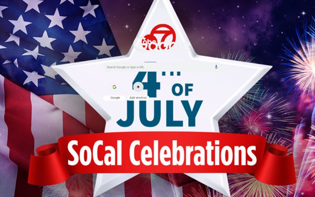 4th of July Flag  from Chrome web store to be run with OffiDocs Chromium online