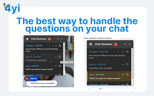 4yi  from Chrome web store to be run with OffiDocs Chromium online