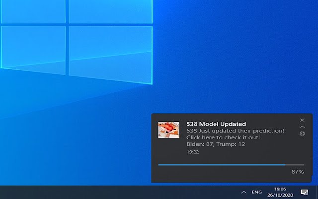 538Notify  from Chrome web store to be run with OffiDocs Chromium online