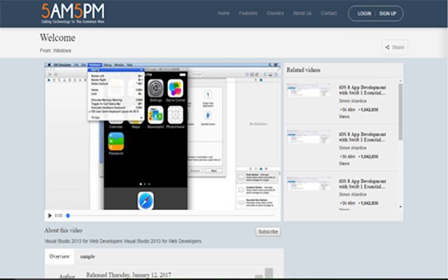 5am5pm Screen Sharing  from Chrome web store to be run with OffiDocs Chromium online